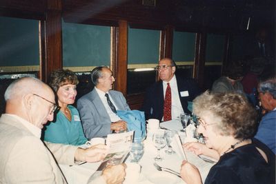 Pittsford Reunion - 1995
Clockwise from lower right: Sally Litz Schaertl, `53; George Schaertl, `53; Joanne Krchniak; Milan Krchniak, `53; John Centra, `54
