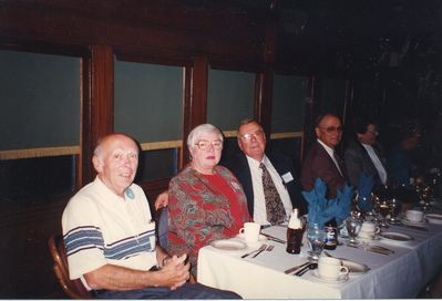 Pittsford Reunion - 1995
L to R: Carroll Judd, `53; Doris Vater Ward, `52; Paul Ward, `53; Harold Smith, `53; Barbara Smith

