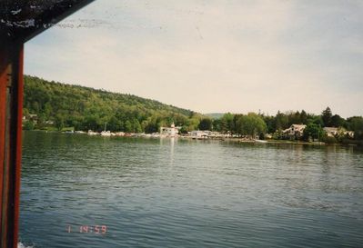 Cooperstown Reunion - 1996
Otsego Lake view on boat ride. 
