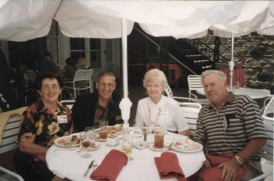 Cooperstown Reunion - 1996
L to R: Vivian Schiro Benenati, `56; Tom Benenati, `53; Marie Burns; Don Burns, `52
