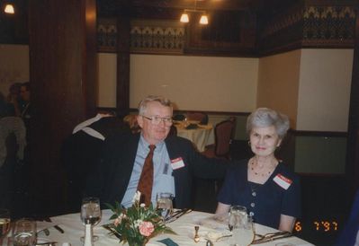 Lake Mohonk Reunion - 1997
Bernard and Barbara Strack McEvoy, `57
