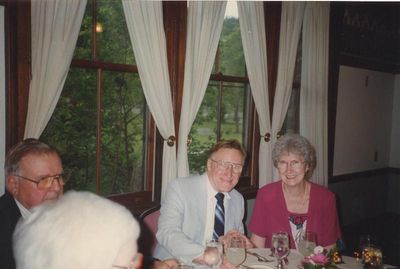 Lake Mohonk Reunion - 1997
L to R: Paul Ward, `53; Ray and Marece Gibb, `53
