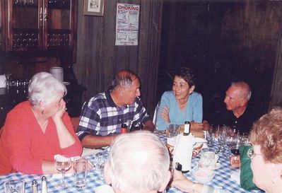 2003 Albany Reunion
Lyn and Ed Bonahue, `53; Cathy and Bob Giammatteo, `53
