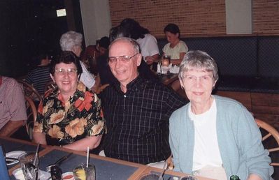2004 Fort Meyers Beach February Mini Reunion of `53
Vivian Schiro Benenati, `56; Hal Smith; Joan LaMarca
