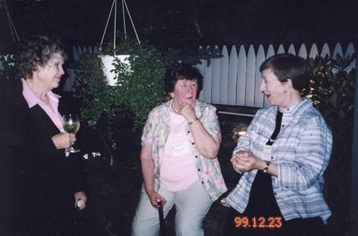 2005 Mayville Reunion
Janet Mack Higham, `58; Bea Lehan Finnen, `54; Mary Anne Fitzgerald Lanni, `52
