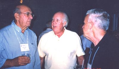 Mayville Potter Reunion - 2005 1953 1954 1955
John Centra, `54; Peter Telfer, `53; and Bob Sage, `55
