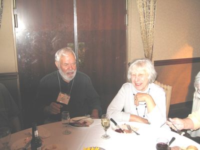 Gerry and Arlene Holzman at the Reception
Gerry Holzman, `54 and Arlene Holzman
Keywords: holzman