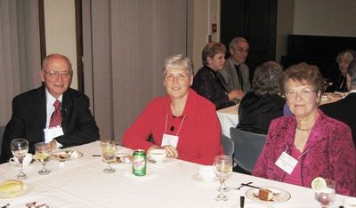 Banquet: Smith Family
Hal Smith, `53; Debra Smith Kelley; and Barbara Van Horne Smith
