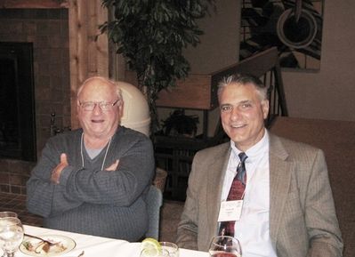 Banquet: Umholtz and Leggieri
Bob Umholtz, `51 and Gerry Leggieri, `68
