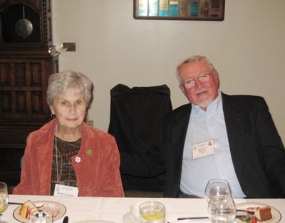 Banquet: McEvoys
Barbara Strack McEvoy, 57 and Bernard (Frank) McEvoy, `57
