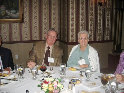 2010 Banquet 1953 1954
Arthur Weigand, `53 and Pamela Calabrese Weigand, `54
