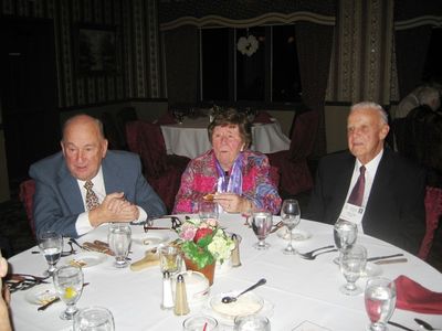 2010 Banquet 1954 1955
Jim and Bea Lehan Finnen, `54, and Bob Sage, `55
