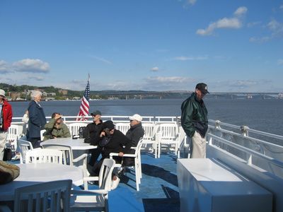2010 Tours Boat
Pride of the Hudson Cruise.  Newburgh - Beacon Bridge in background.
