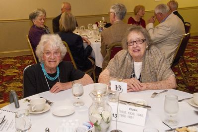 Saturday Banquet
Elsa Coulter; Kathleen Dolan, 70 MS
