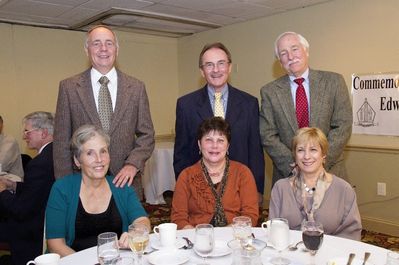 Saturday Banquet
Seated, L to R: Linda Gunn Downs, 68; Donna Miller; Diane Mauriello;
Standing: Grant Downs, 68; Carl Miller, 68; Vince Mauriello, 68
