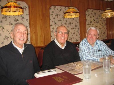 2015 Albany Luncheon at Route 7 October 14
L to R: Peter McManus, `54; John Centra, `54; Claude Palczak, `53
