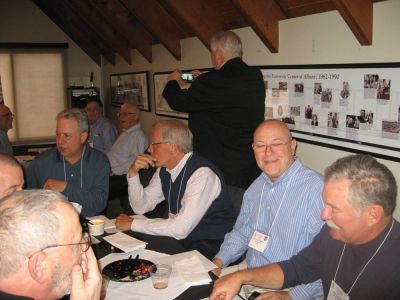 2016 Albany Luncheon & 85th Anniversary April 12, 2016
L to R: Jerome Sahlman, `71; unk; Tom Mullin, `72; Bart Grabon, `71
