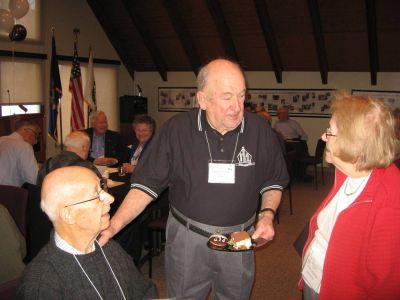 2016 Albany Luncheon & 85th Anniversary April 12, 2016
L to R: George Wood, `54; Jim Finnen, `54; Arline Lacy Wood, `54
