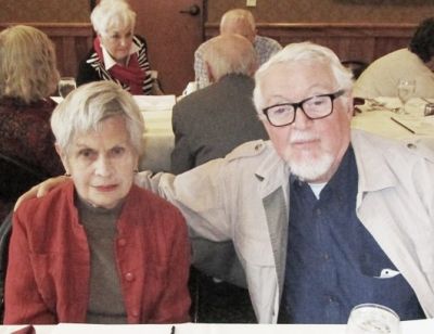 2019 Fall Luncheon at Avila Senior Center, October 22, 2019
Barbara Strack McEvoy, Chi Sig, `57 and Bernie (Frank) McEvoy, `57
