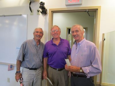 100th Anniversary Commemoration Aug. 8, 2018
Dan D'Angelico, `63; Gary Penfield, `63; Bill Murphy, `64
